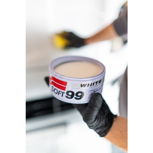 SOFT99 WHITE SOFT WAX 350g wosk na lakier